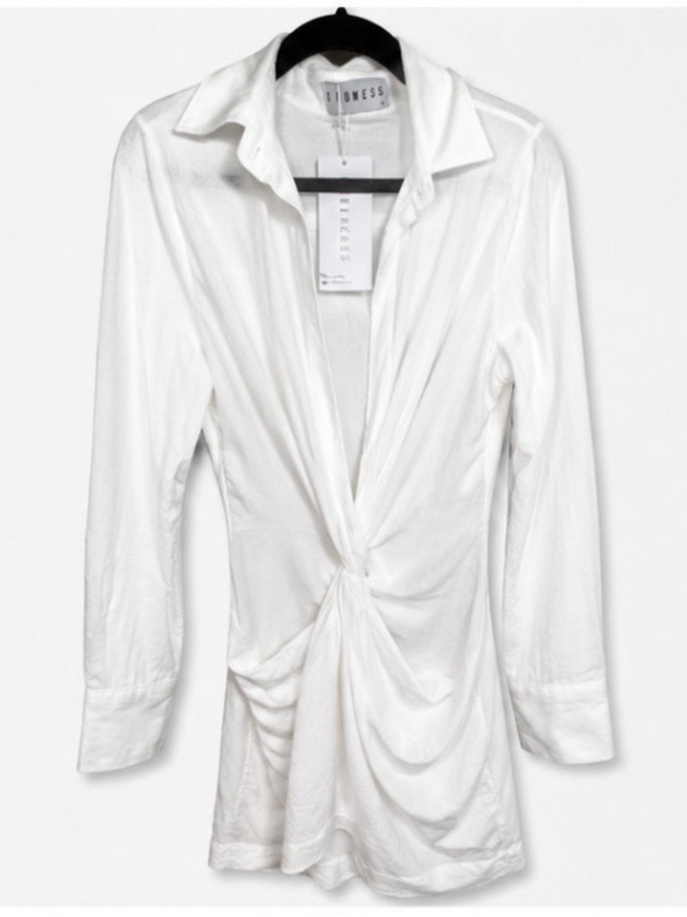 Lioness Hey You Shirt Dress Size S / US 4 NWT White